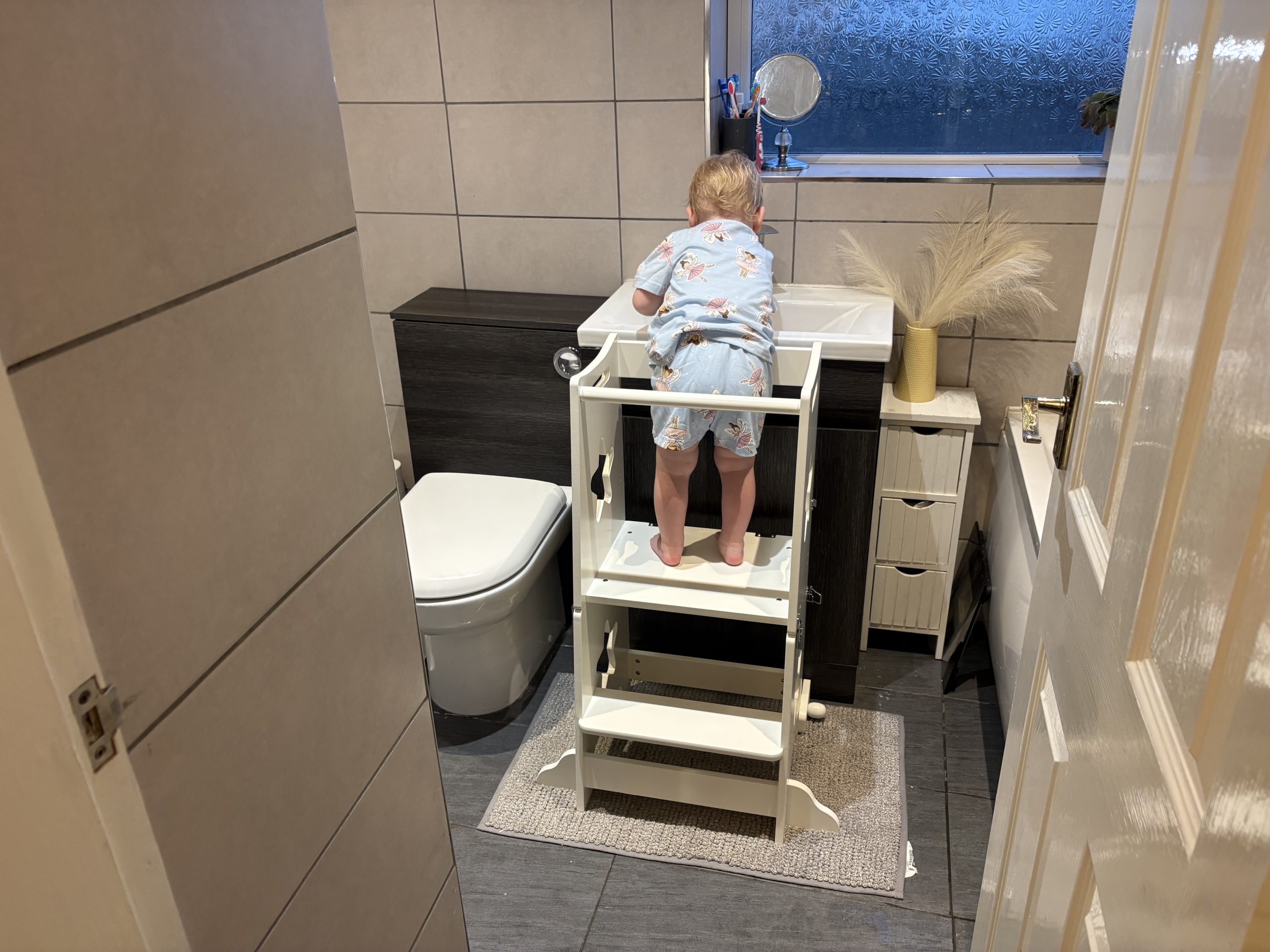 Childs booster & table