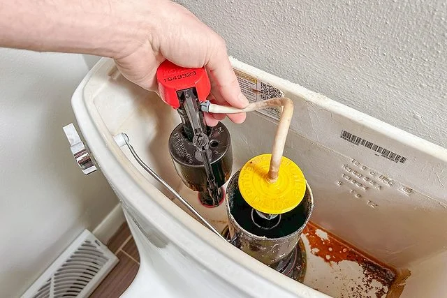 Toilet filler replaced
